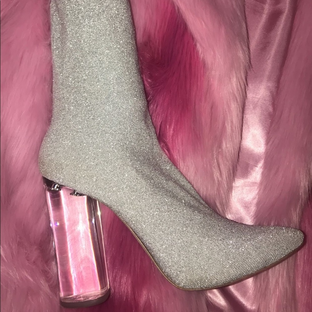 Sparkly Sock Boots